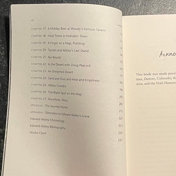 "Finding Abbey," by Sean Prentiss, 2015 First Edition Paperback - Picture 7 of 8